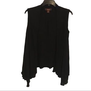 Victor Alfaro Open Waterfall Vest Cardigan